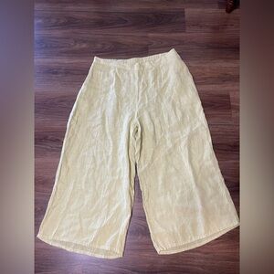 Flax Flood Lagenlook Linen Pants floods